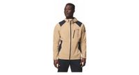 chaqueta softshell columbia triple canyon beige  hombre