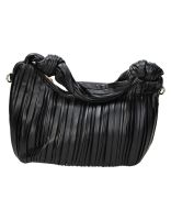 bolso de hombro negro mia larouge 2537 para mujer uni