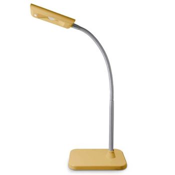 Flexo led amarillo 3w con estructura orientable de abs