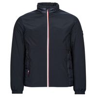 tommy hilfiger abrigo de plumas mix media stand collar jacket para hombre