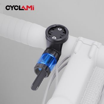 CYCLAMI Soporte Universal para luz trasera de bicicleta, accesorio para GPS, ordenador, Radar, Faro, cámara GoPro, manillar, poste de asiento, Soporte para luz delantera, Soporte para luz delantera