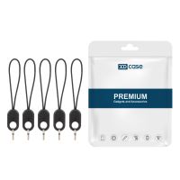 xdcase - juego de 5 accesorios para cordones de auriculares para airpods y la mayoria de los auriculares de telefono cuerda pequena reforzada para evitar caidas y perdidas