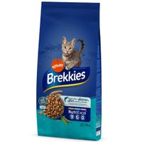 brekkies con salmon atun verduras y cereales para gatos - 2 x 15 kg - pack ahorro
