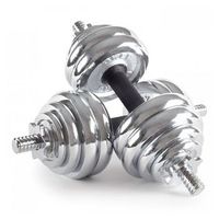mancuernas pesas de disco 30kg total 15kg15kg fitness musculacion gimnasio pesos metal