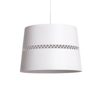 Lámpara Colgante Led 28w Acero Walital Blanco Mate