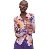 desigual camisa manga larga tsnahua 26wwtk24 para mujer