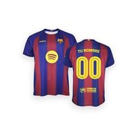 camiseta adultol personalizada fc barcelona replica oficial 2526
