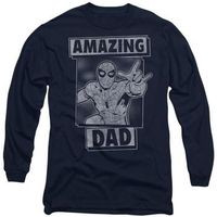 marvel tops y camisetas amazing dad para hombre