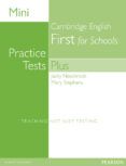 mini practice tests plus cambridge english first for schools