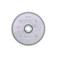 metabo hoja de sierra multi cut - professional 250x30 d80 di 10 628087000