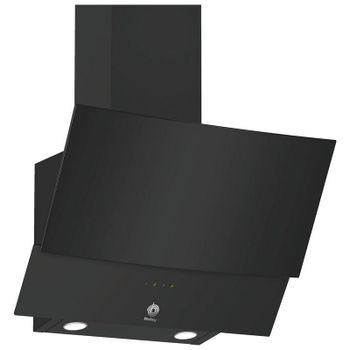 Balay 3BC565GN Campana Decorativa Diseño Inclinado 60cm C Cristal Negro