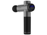 pistola de masaje - cecotec skincare recuperacion completa 99 niveles intensidad 8 cabezales pantalla autonomia 120 min estuche negro
