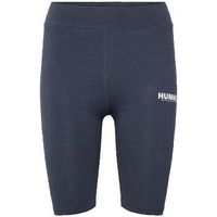 hummel short short legacy ajuste bleu para mujer