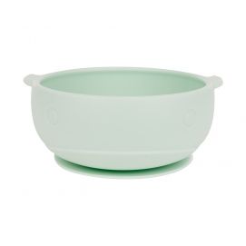 Cuenco de silicona Whale Menta