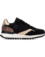 de xti zapatillas urbanas xti 144161 negras con detalle animal print negro