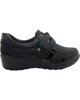 de MYSOFT ZAPATILLA CONFORT MUJER 24M522 NEGRO