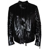 philipp plein sport cazadora de cuero - para hombre