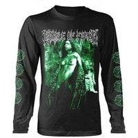 cradle of filth camiseta manga larga graven sin para mujer