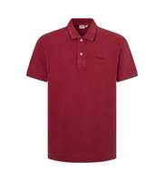 pepe jeans para hombre pm542207 polo john gd ss granate xl casual manga corta sostenible