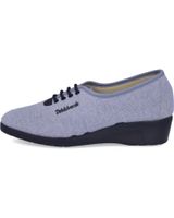 de devalverde 792 zapatillas de cordones para mujer tejano
