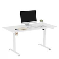 escritorio regulable electricamente en altura 16000 x 8000 x 11800 mesa de oficina blanco
