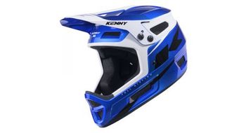 Casco kenny elite azul caramelo