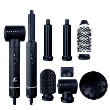 Secador De Pelo 1600-1800w Dc Thulos Th-by25 Bk  | 2 Velocidades, 3 Temperaturas, Negro