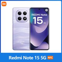 xiaomi redmi note 15 5g nfc pantalla amoled fhd de 677 120 hz camara de 108 mp bateria de 5520 mah ip65