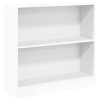 estante estanteriaria de madera contrachapada blanco 80x24x75 cm