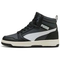 puma zapatillas altas rebound v6 mid black 393831 29 para nina