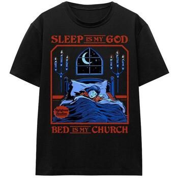 Steven Rhodes Camiseta Sleep Is My God para hombre