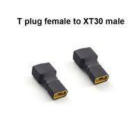 2 piezas adaptado xt60 macho a conecto hembra t deans para vehiculos y juguetes de control remoto