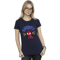 marvel camiseta spidey and his amazing friends rescue para mujer