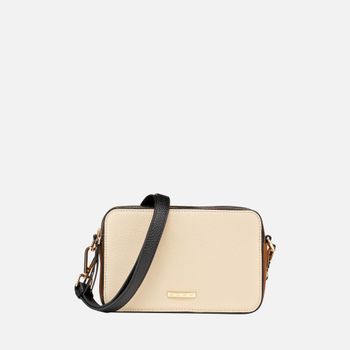 GEOX Norize Bag Mujer Blanco Lechoso/coñac