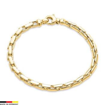 Pulsera oro de 14 quilates con un grosor de 4,7 mm