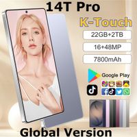 k-touch nuevo 14t pro telefono movil inteligente 73hd 5g doble sim doble modo de espera telefono celular economico 7800mah android 15 wifi gps version global telefonos celulares para