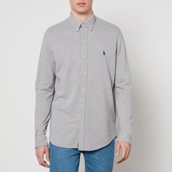 Polo Ralph Lauren Logo-Embroidered Cotton Shirt - M