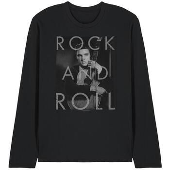Elvis Presley Camiseta manga larga Rock And Roll para mujer