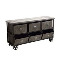 muebles de madera - industrialis - muebles - 150x45x88cm