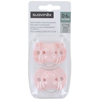 Suavinex chupete tetina fisiologica SX Pro 0-6 meses 2unds