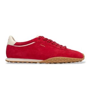 HOFF para mujer. 22661425 Zapatillas de Piel Bridge Fl rojo (40), Plano, Cordones, Casual