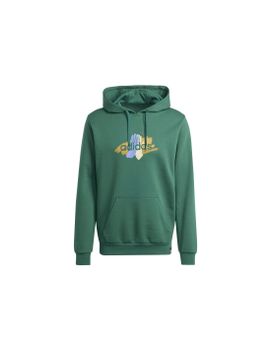 Sudadera adidas Codes Graphic Hombre Verde Oscuro