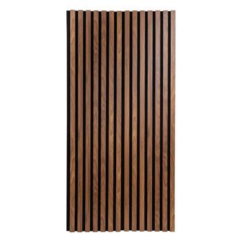 Colva Panel Decorativo De Pared De Madera Oscura 120x60cm