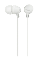 auriculares boton sony mdr-ex15lp blanco