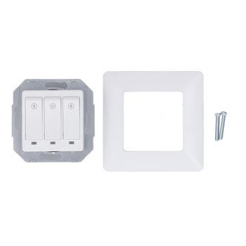 Interruptor Wi-fi Para Cortinas Intel. (tuya, Temp. Y Voz)