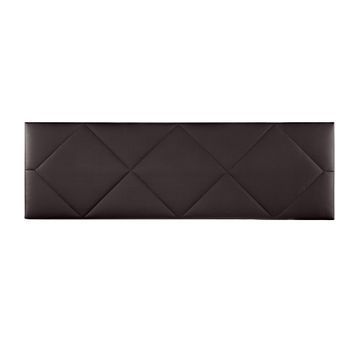 Cabecero Tapizado | Häusbed | Spyga 160x50x7 | Cama 150 Polipiel Chocolate