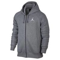 chaqueta air jordan jumpman fleece grey