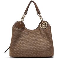 liu jo bandolera bolso satchel tamano mediano jacquard para mujer