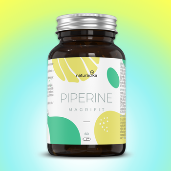 Vientre Plano y Abdomen Definido | Cúrcuma, Jengibre y Yerba Mate | Metabolismo y Control de Peso | Magrifit Piperine Naturadika