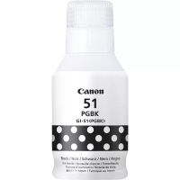 botella de tinta original canon gi-51pgbk negro 135 ml